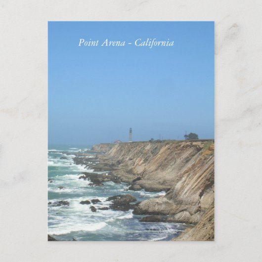 Carte postale - Point Arena California (Devant)