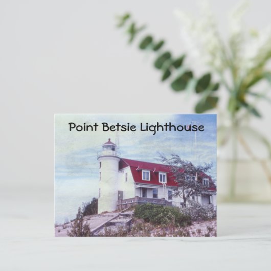 Carte postale Point Betsie Lighthouse (Debout devant)