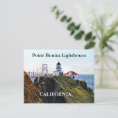 Carte Postale Point Bonita Lighthouse, California Postcard (Debout devant)