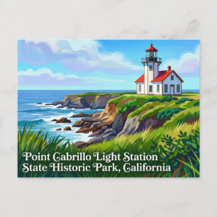 Carte Postale Point Cabrillo Light Station State Historic Park