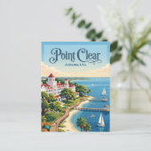Carte Postale Point Clear Alabama (Debout devant)