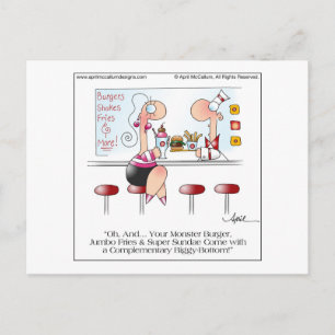 Carte Postale POINT COMPLÉMENTAIRE d'ici avril McCallum