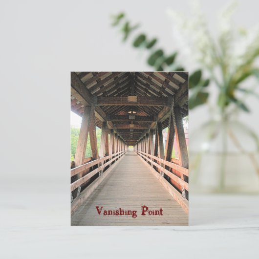 Carte Postale Point de fuite (Debout devant)