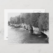 Carte Postale Point de grotte éthéré (Devant / Derrière)