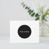 Carte Postale Point de Noir (Debout devant)
