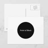 Carte Postale Point de Noir (Devant / Derrière)