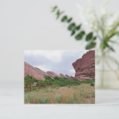 Carte Postale Point de repère de Trail Rock Post Trail (Debout devant)