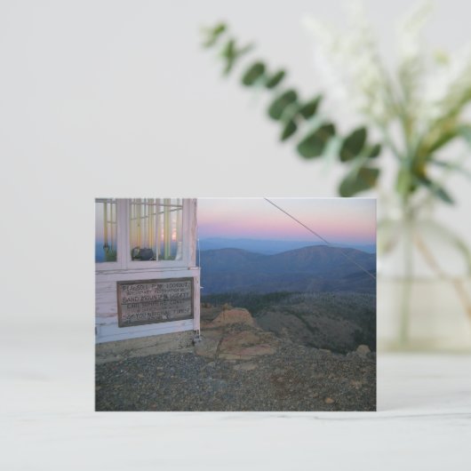 Carte Postale Point de vue Pearsoll Peak Fire (Debout devant)