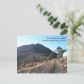 Carte Postale Point de vue Pearsoll Peak Fire (Debout devant)