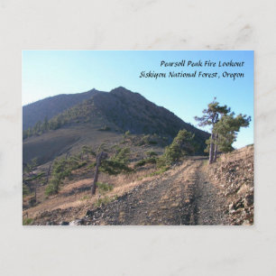 Carte Postale Point de vue Pearsoll Peak Fire