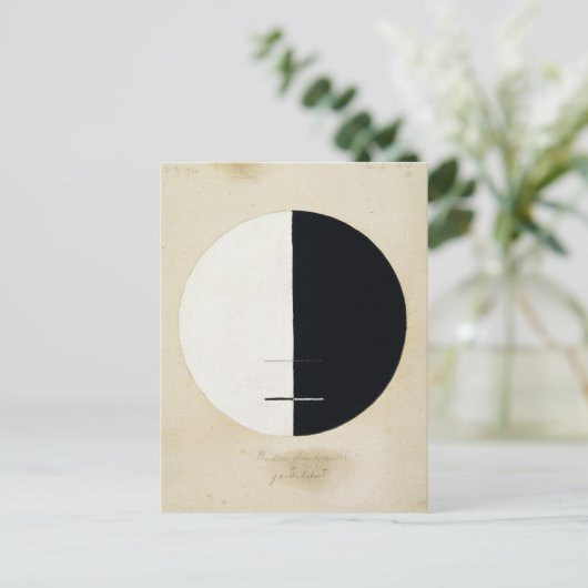 Carte Postale Point de vue terrestre de Bouddha | Hilma af Klint (Debout devant)