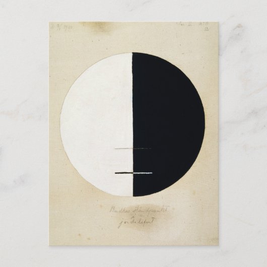 Carte Postale Point de vue terrestre de Bouddha | Hilma af Klint (Devant)