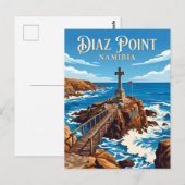 Carte Postale Point Diaz Namibie (Devant / Derrière)