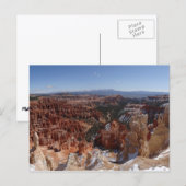 Carte Postale Point d'Inspiration à Bryce Canyon II (Devant / Derrière)