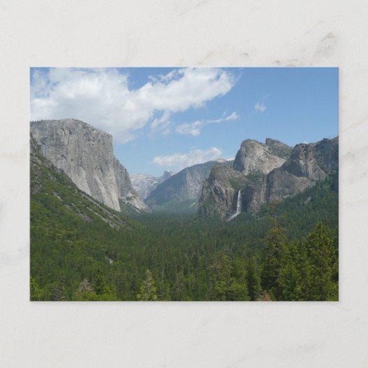Carte Postale Point d'inspiration dans le parc national Yosemite (Devant)