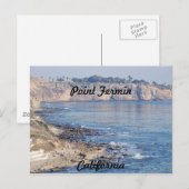 Carte Postale Point Fermin, Californie (Devant / Derrière)