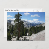 Carte Postale Point III d'Olmsted dans le parc national Yosemite (Devant / Derrière)