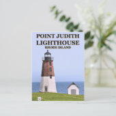 Carte Postale Point Judith Lighthouse, Rhode Island Postcard (Debout devant)