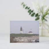 Carte Postale Point Judith, Rhode Island (Debout devant)