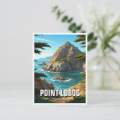 Carte Postale Point Lobos California Travel (Debout devant)