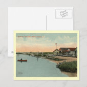 Carte Postale Point Lookout, Long Island, NY Vintage (Devant / Derrière)