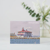 Carte postale Point Love Lighthouse (Debout devant)