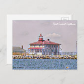 Carte postale Point Love Lighthouse (Devant / Derrière)