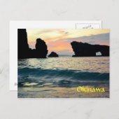 Carte Postale Point Maeda du coucher du soleil (Devant / Derrière)