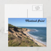 Carte Postale Point Montauk (Devant / Derrière)