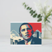 Carte Postale Point Obama (Debout devant)
