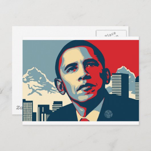 Carte Postale Point Obama (Devant / Derrière)