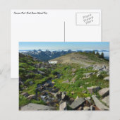 Carte Postale Point Panorama du mont Rainier (Devant / Derrière)
