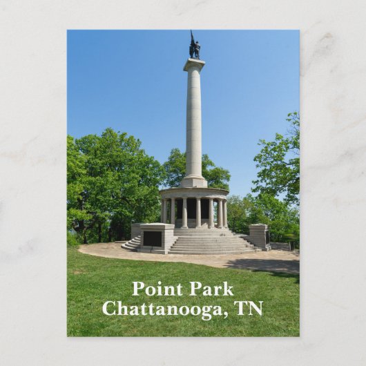 Carte Postale Point Park à Chattanooga, TN (Devant)