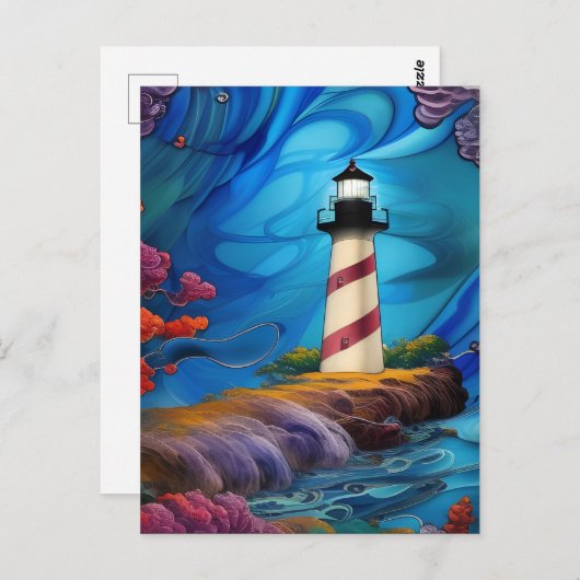 Carte Postale Point phare (Devant / Derrière)