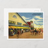 Carte Postale Point Pleasant Beach Boardwalk 1940 (Devant / Derrière)
