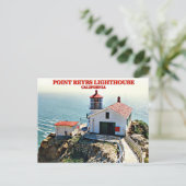 Carte Postale Point Reyes Lighthouse, California Postcard (Debout devant)