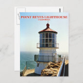 Carte Postale Point Reyes Lighthouse, California Postcard (Devant / Derrière)