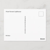 Carte postale - Point Vicente Lighthouse to Color (Dos)