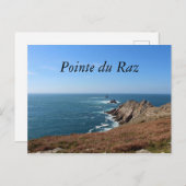 Carte Postale Pointe du Raz à Plogoff (Devant / Derrière)