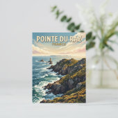 Carte Postale Pointe du Raz France (Debout devant)
