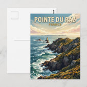 Carte Postale Pointe du Raz France (Devant / Derrière)