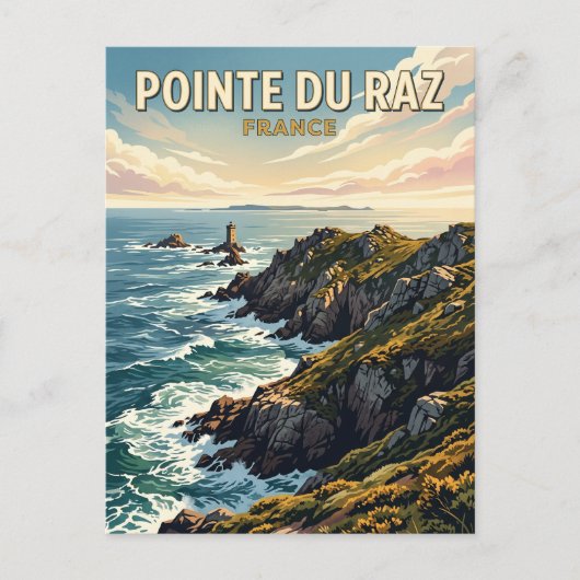 Carte Postale Pointe du Raz France (Devant)