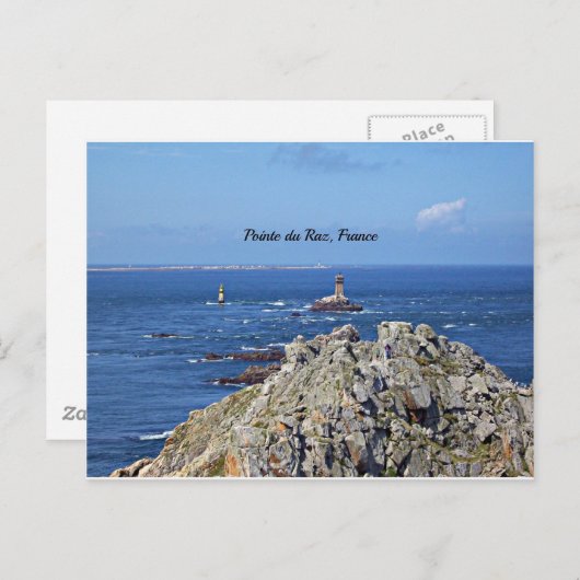 Carte Postale Pointe du Raz, France (Devant / Derrière)