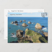 Carte Postale Pointe Nugget (Neuseeland) Postkarte (Devant / Derrière)