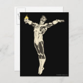 Carte Postale Pointes de lanterne verte (Devant / Derrière)