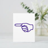 Carte Postale Pointeur (Debout devant)