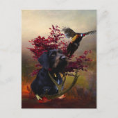 Carte Postale Pointeur À poils durs allemand (Devant)