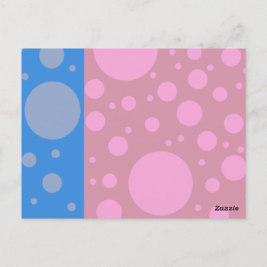 Carte postale Points (Dos)