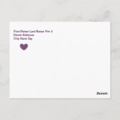 Carte Postale POINTS DE Merci À BUT NON LUCRATIF B06 AQUA (Dos)