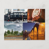 Carte Postale Points de repère favoris (Devant)